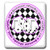 3dRose lsp_28499_2 Bunco Chicks Roll With It Purple and White Toggle Switch