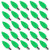 25 Pack C9 LED Replacement Christmas Light Bulb, C9 Shatterproof LED Bulb for Christmas String Light, E17 Intermediate Base, Commercial Grade Bulbs, 5 Diode (LED's) (Green)