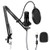 USB Microphone Kit, Camide Computer Microphone Kit with 192KHZ/24Bit Studio Mic Sound Chipset Scissor Arm, Plug & Play Recording Microphone for PC Gaming Streaming Podcasting YouTube