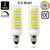 E11 LED Light Bulb 8.5W, 70W or 100W 110V/120v/130v Halogen Bulbs Equivalent Mini Candelabra jd E11 Base T3/T4 LED Bulb dimmable for Ceiling Fan, Indoor Lighting-2packs (Daylight)