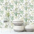 RoomMates Green & Gray Boho Palm Peel and Stick Wallpaper