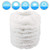 DRibet 8 Packs Car Polisher Pad Bonnet, 5 to 6 Inch Car Polishing Bonnet Buffing Pad (Include 2 Lambs Wool Polishing Cover + 6 Woollen Waxing Bonnet)