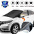 BiBOSS Car Windshield Snow Cover Magnetic Edges, Frost Guard Protector, Ice Cover, Waterproof Windshield Sun Shade, Universal Car Windshield Protector for Most Car SUV Truck