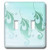 3dRose lsp_192797_2 Chic Teal Green Peacock Feathers Toggle switch