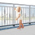 Child Proofing Banister Guard Net, Durable Baby Proofing Stairs Rail Safety Net, 10ft Lx2.5ft H Outdoor Balcony and Indoor Stair Railing Safety Mesh