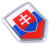 Slovakia Decal Flag Car Chrome Emblem Sticker 3D Badge car auto Bike