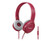 PANASONIC Lightweight Headphone with Mic - On-Ear Headphones (Pink)
