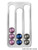 Nespresso Capsule Holder, Coffee Pods Storage Rack Organizer for Nespresso VertuoLine (Vertuo)