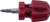 Picquic 49102 STUBBY multi-bit screwdriver with six bits, Bright Red Opaque