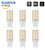 KIAMPON Dimmable G9 LED Bulb 6W for 60W Halogen Bulb Equivalent Warm White 3000K 6 Pack