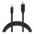 Vebner 20ft 5 Pin Mini USB Cable - Extra Long USB Type-C to Mini-B 5-pin USB Tethering Cable (Black)