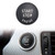 Partol Car Engine Start Stop Switch Button Cover For BMW E60 E70 E71 E72 E83 E84 E90 E91 E92 E93 3/5 Series, Engine Switch Power Ignition Start Stop Button Replacement (Black)