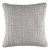 Nautica Basic Gray Knit 16-inch Decorative Pillow, 16" X 16"