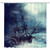 XZMAN Octopus Shower Curtain Nautical Giant Sea Monster Kraken Octopus Tentacles Kraken Attack Pirate Ship Blue Black White Polyester Bathroom Decor Set with Hooks 70 x 70 Inches
