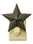 Barn Star Night Light (Rustic Brown)