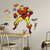 RMK3252GM Classic Iron Man Comic Peel and Stick Giant Wall Decals,