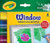 Crayola 58-8166 Washable Window Mega Markers-4/Pkg