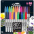 Sharpie Permanent Markers, Fine Point, 80s Glam Colors, 24 Pack