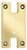 C.R. LAURENCE C0L3BR CRL Brass Cologne 037 Series Wall Mount Full Back Plate