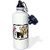 3dRose wb_10819_1 I Love My Yorkshire Terrier Yorkie Sports Water Bottle, 21 oz, White