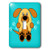 3dRose lsp_25410_1 Cute Brown Puppy Dog Toggle Switch, Multicolor