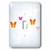 3dRose lsp_78668_1 Cute Orange, Green, Purple, And Pink Dangling Butterflies Single Toggle Switch, Multicolored