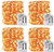 MUMUXI 4 Pack 33Ft 100 LED Fairy Lights Battery Operated String Lights with 8 Modes Remote Control Timer Waterproof Copper Wire Twinkle Lights for Bedroom Wedding Party Chirstmas Decor, White Warm