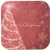 3dRose LLC cst_28073_2 Deep Red Christmas Tree and Snowflakes Soft Coasters, Set of 8