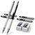 Nicpro Mechanical Pencils Set 2 PCS Metal Automatic Drafting Pencil 09 mm Pencil Graph With 4 Tubes HB Pencil Leads And 2 Erasers For Writing Draft Drawing Sketchin