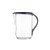 UPKOCH 2L Large Plastic Pitcher with Lid Heat Resistant Hot Cold Water Carafe Water Jug for Juice Beverage Jar Ice Tea Kettle (Random Color)