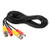 uxcell Video Power Cables, 16ft BNC Extension Security Camera Wire Cord for CCTV Surveillance DVR System