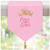 Amscan 570133 Disney Princess Pink Fabric Party Table Runner, 13" x 6', 1 piece