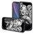 LEALIN iPhone XR Case, Marilyn Monroe Skull Antiskid Handle Black TPU Phone Case for iPhone XR Cover
