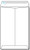 Heavyweight White 6" x 9" Envelopes w/Self Seal Catalog Style Flap - 25 Envelopes