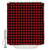 Libaoge Shower Curtain Set - Buffalo Plaid Curtains Classic Retro Red Black Checked Pattern Art Print Bathroom Shower Decor Waterproof Polyester Fabrics Comstomized Design 72" W x 72" H