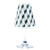di Potter WS426 New York Cube Paper Red Wine Glass Shade, Black/White (Pack of 12)