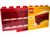 LEGO Minifigure Display Case Large Red