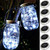 Solar Mason Jar Lid Lights [Updated], 6 Pack 15 LED Waterproof Fairy Firefly Jar String Lights (NO JARS and HANGERS), Patio Yard Garden Wedding Easter Decoration - Cool White