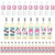 Big Dot of Happiness Spa Day - Mini Wine Bottle Labels, Wine Bottle Labels and Water Bottle Labels - Girls Makeup Party Decorations - Beverage Bar Kit - 34 Pieces