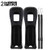 Lactivx 2X Wii Silicone Case Cover with Wrist Strap for Nintendo Wii Remote Controller(Black)