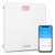 Liorque Digital Body Weight Scale with Smartphone App Smart BMI Scale Digital Bathroom Wireless Weight Scale, Multiple Users, Sturdy Tempered Glass, 400 lb/180 kg - White