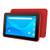 Ematic 7" Quad-Core Tablet with Android 8.1 Go Edition, Red