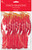 Amscan Valentine's, Day Red Punch Balloons, 16 Ct, Multicolor (3901435)