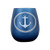DEI Plastic Wine Glass, 18 oz, Blue