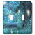 3dRose lsp_17943_2"Fairy Night Magic Double Toggle Switch