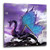 3dRose DPP_4144_2 Fairytale Dragon Wall Clock, 13 by 13-Inch