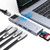 USB C Hub, MacBook Pro Adapter, Falwedi 7-in-2 USB-C Hub with Thunderbolt 3 5K@60Hz 100W PD, Ethernet Port, 4K@30Hz HDMI, 2xUSB 3.0 Ports, SD/TF Card Reader for MacBook Air 2018 and MacBook Pro