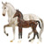 Breyer Traditional Series Favory Airiella Gift Set | 2 Horse Set | Horse Toy Model | 1:9 Scale | Model #1827