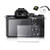 Easy Hood Screen Protector for Sony Alpha 7R IV A7R IV A7R4 A7RM4 ILCE-7RM4, 2 Pack Tempered Glass 0.3mm 9H Hardness Anti-Scratch Protective Film Guard with Hot Shoe Cover & Lens Cap Keeper