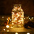 LE 200 LED 65ft Copper Wire String Lights Warm White Starry Fairy String Lights Waterproof Firefly Lights for Indoor Outdoor Decoration for Home Garden Patio Wedding Party, UL Power Adaptor Included